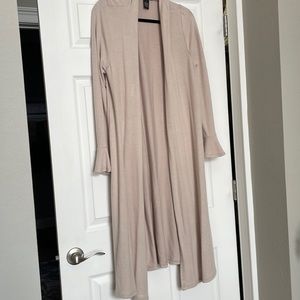 Grace elements long cardigan with side slits